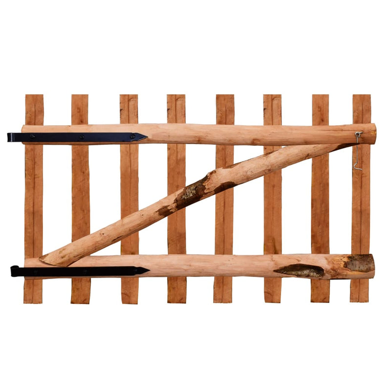 Load image into Gallery viewer, VidaXL Poort enkel 100x60 cm geïmpregneerd hazelaarhout