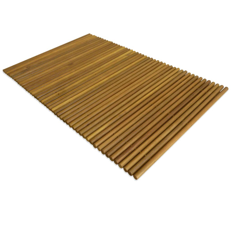 Load image into Gallery viewer, VidaXL Badmat 80x50 cm acaciahout