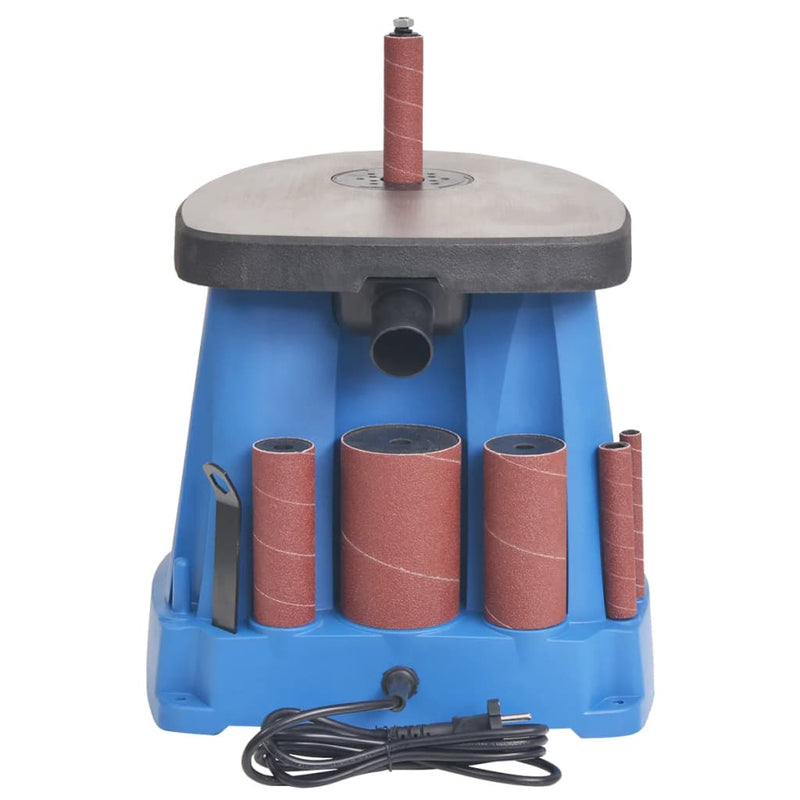 Afbeelding laden in galerijviewer, VidaXL Spilschuurmachine oscillerend 450 W blauw
