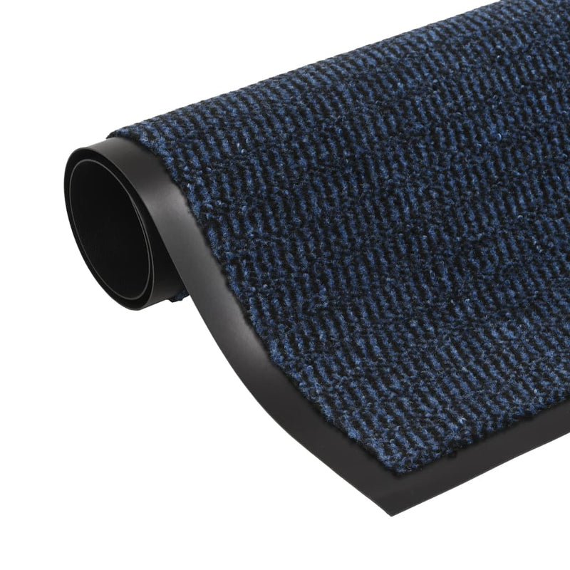 Load image into Gallery viewer, Vidaxl droogloopmat rechthoekig getuft 90x150 cm blauw