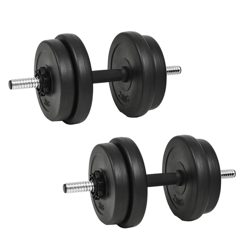 Load image into Gallery viewer, Vidaxl halterset 20 kg 14-delig