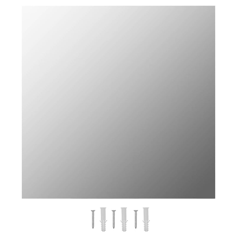 Load image into Gallery viewer, Vidaxl wandspiegel vierkant 60x60 cm glas