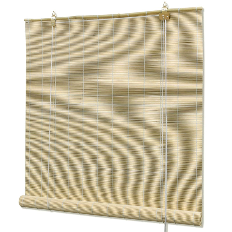 Load image into Gallery viewer, Vidaxl rolgordijn 100x220 cm bamboe naturel