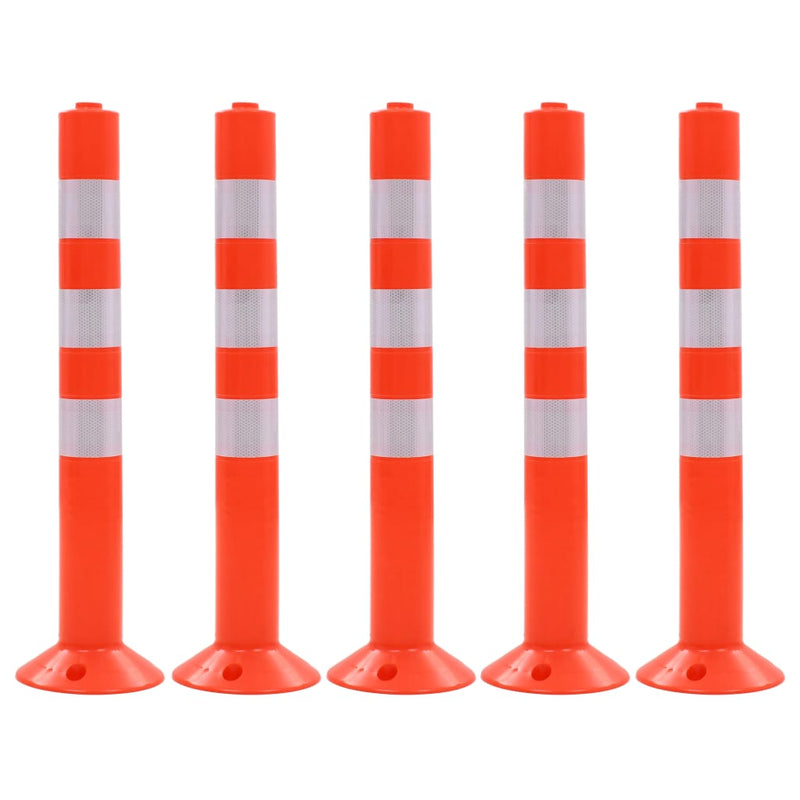 Load image into Gallery viewer, Vidaxl verkeerspalen 75 cm kunststof 5 st