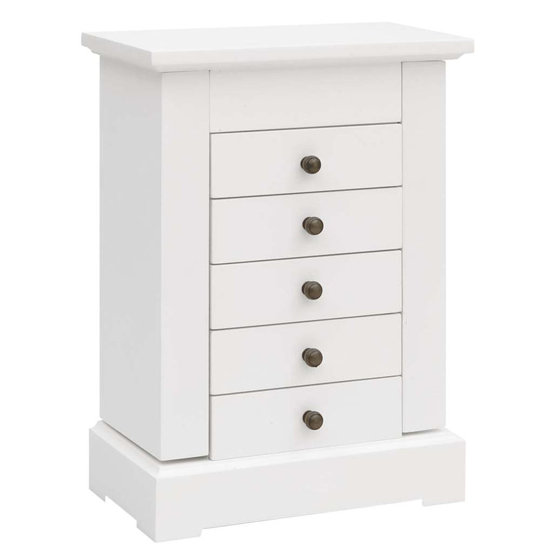 Load image into Gallery viewer, Vidaxl sieradenkastje met spiegel 25x13,5x34 cm mdf