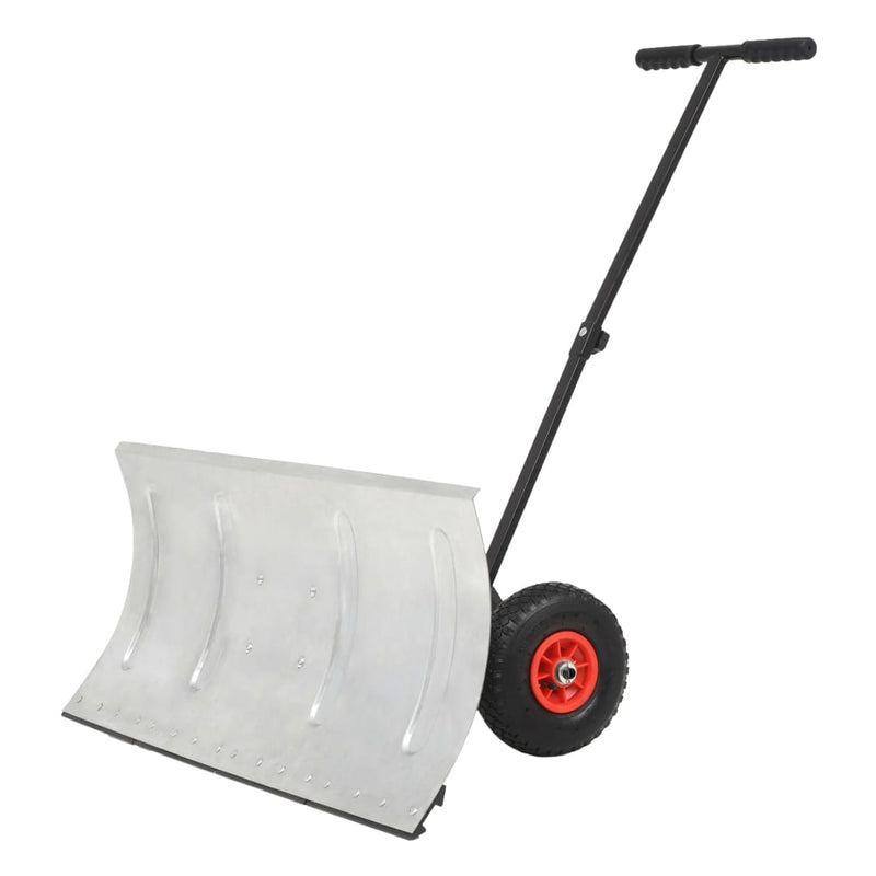 Load image into Gallery viewer, Vidaxl sneeuwploeg handbediend met wielen 100x44 cm