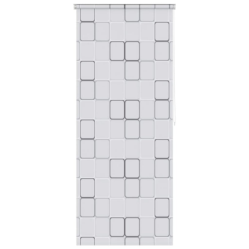 Load image into Gallery viewer, Vidaxl rolgordijn voor douche 80x240 cm vierkant