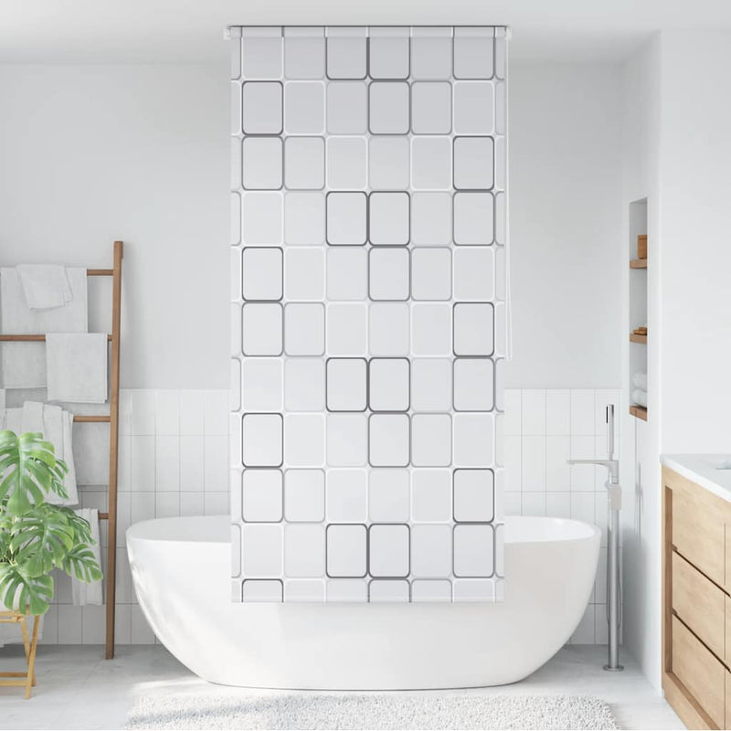 Load image into Gallery viewer, Vidaxl rolgordijn voor douche 100x240 cm vierkant