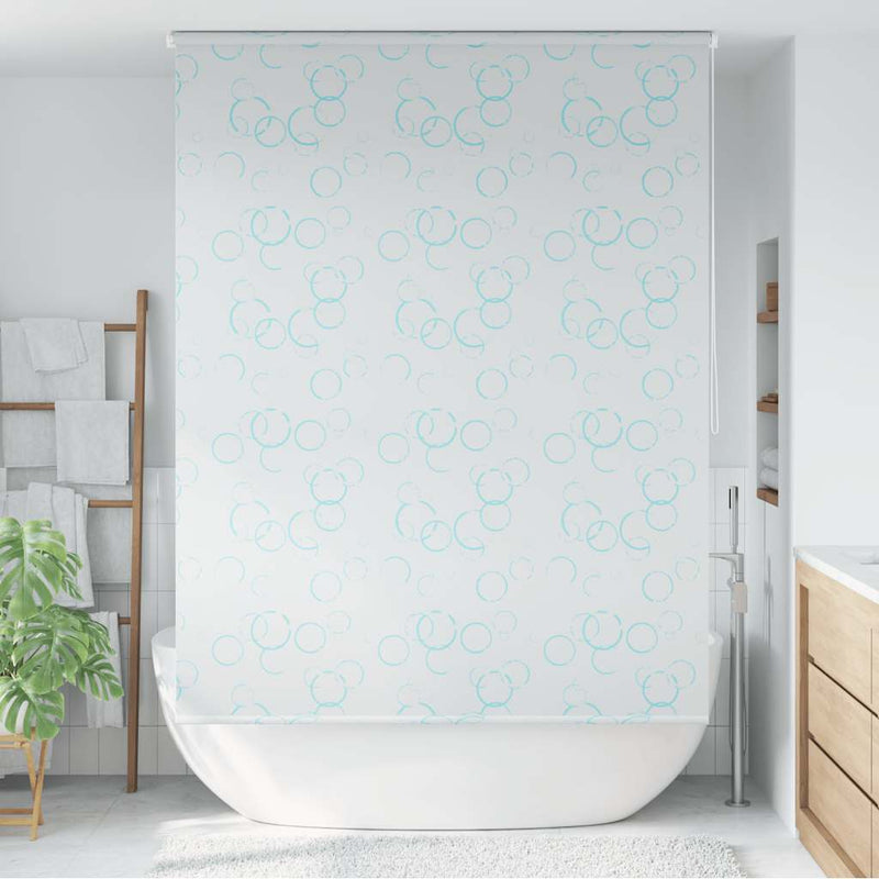 Load image into Gallery viewer, Vidaxl rolgordijn voor douche 160x240 cm bubbel