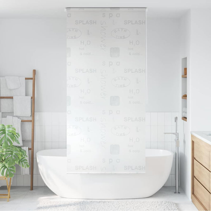 Load image into Gallery viewer, Vidaxl rolgordijn voor douche 120x240 cm splash