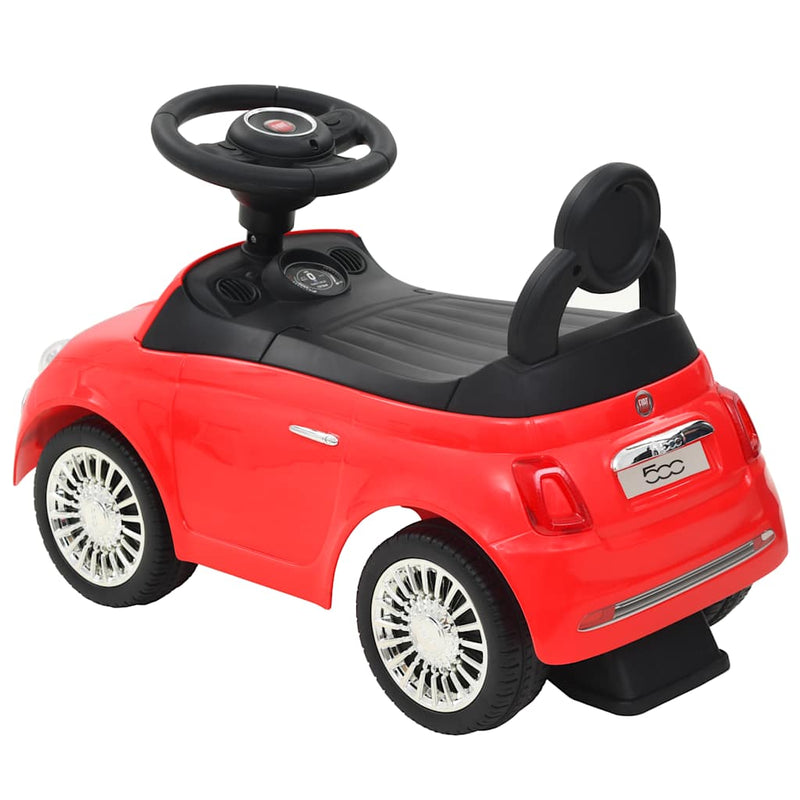 Load image into Gallery viewer, Vidaxl loopauto fiat 500 rood