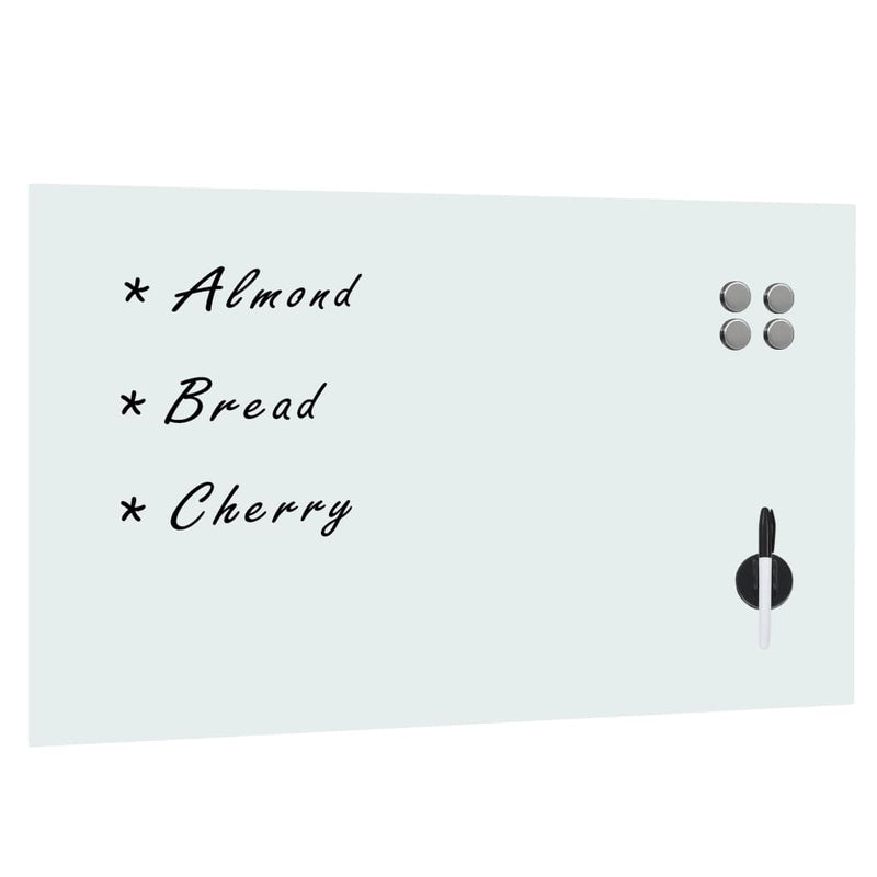 Load image into Gallery viewer, Vidaxl whiteboard voor aan de wand magnetisch 100x60 cm glas
