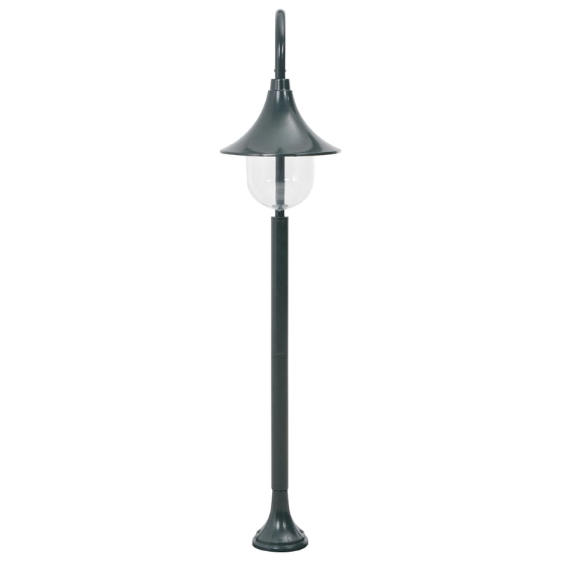 Load image into Gallery viewer, Vidaxl paalverlichting tuin e27 120 cm aluminium donkergroen
