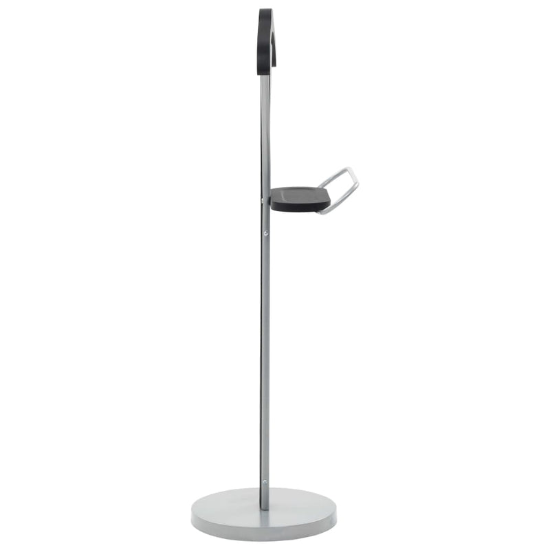 Load image into Gallery viewer, Vidaxl kledingbutler 45x35x107 cm zwart en grijs