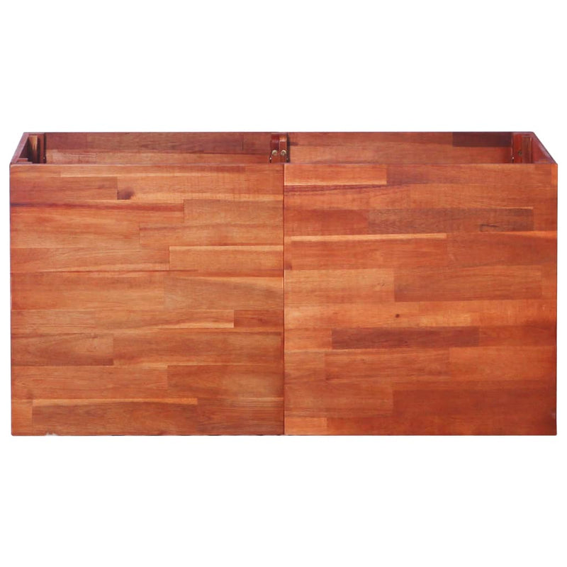 Load image into Gallery viewer, Vidaxl plantenbak verhoogd 100x50x50 cm acaciahout