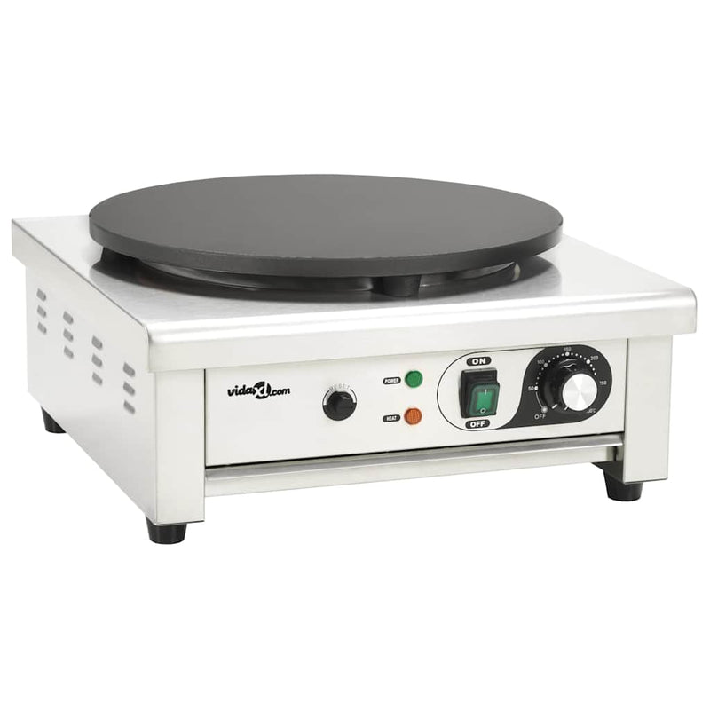 Load image into Gallery viewer, Vidaxl elektrische crêpemaker met lekbakje 40 cm 3000 w