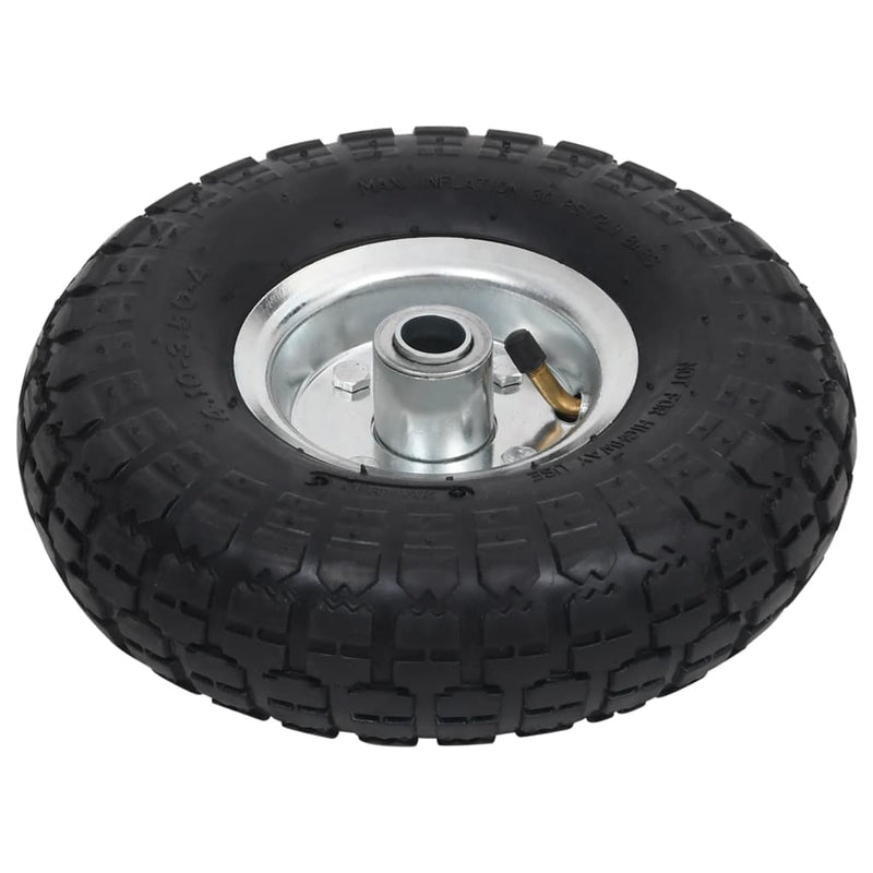 Load image into Gallery viewer, Vidaxl steekwagenwielen 4,10 3,50-4 (260x83) rubber 2 st
