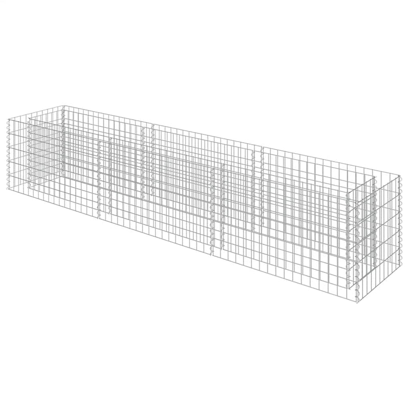 Load image into Gallery viewer, Vidaxl gabion plantenbak verhoogd 270x50x50 cm gegalvaniseerd staal
