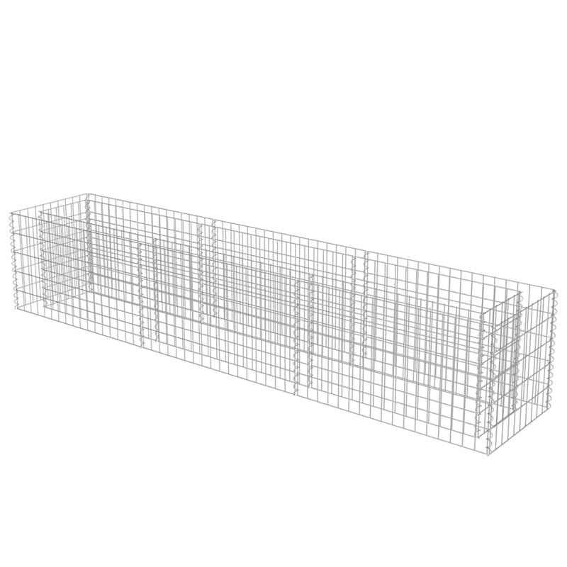 Load image into Gallery viewer, Vidaxl gabion plantenbak verhoogd 270x50x50 cm gegalvaniseerd staal