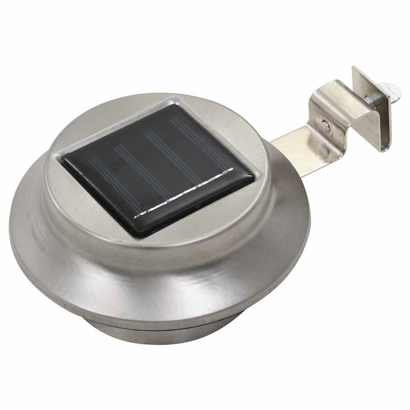 Load image into Gallery viewer, Vidaxl led-solarlampen rond 12 cm wit 6 st