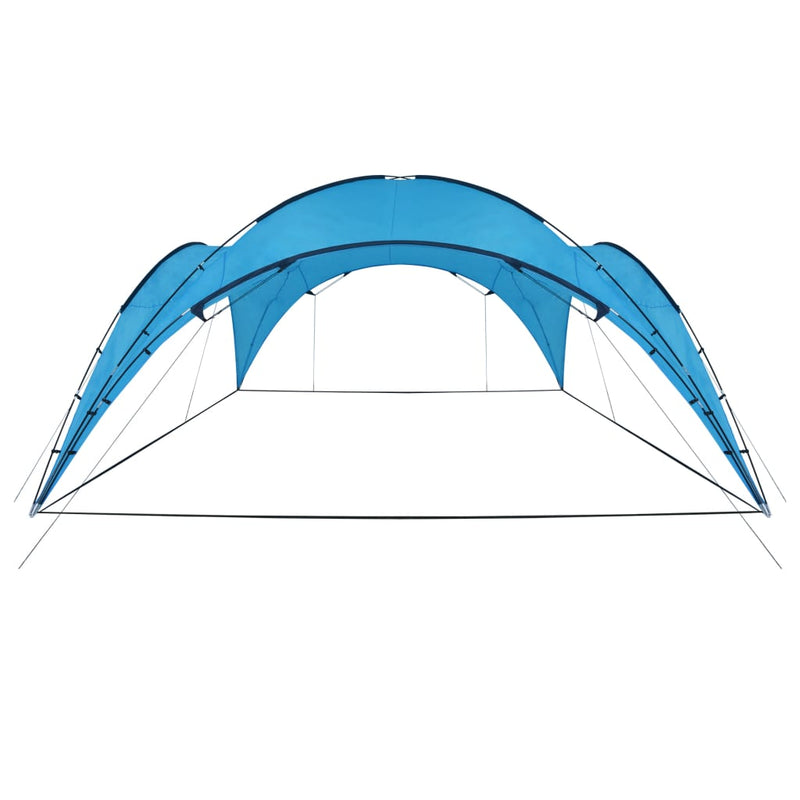 ギャラリービューアに画像をロードする, Vidaxl partytent boog 450x450x265 cm lichtblauw