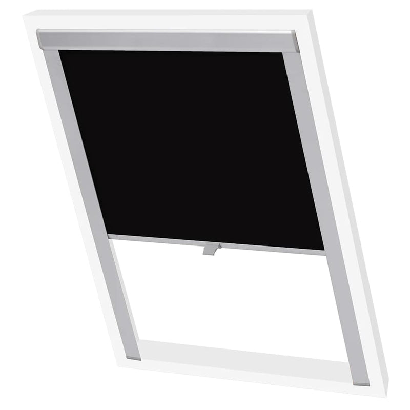 ギャラリービューアに画像をロードする, Vidaxl rolgordijn verduisterend zwart pk06