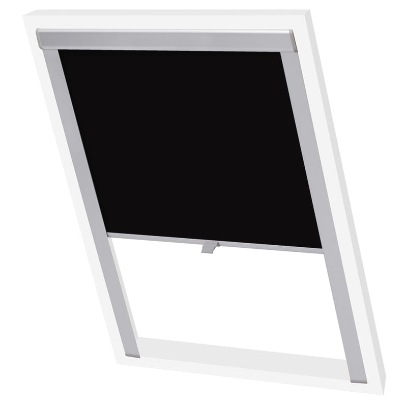 Load image into Gallery viewer, VidaXL Rolgordijn verduisterend zwart SK08