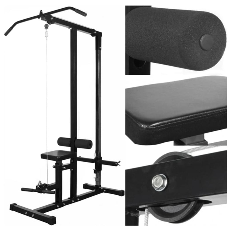 Load image into Gallery viewer, VidaXL Krachttoren met halterset 60,5 kg