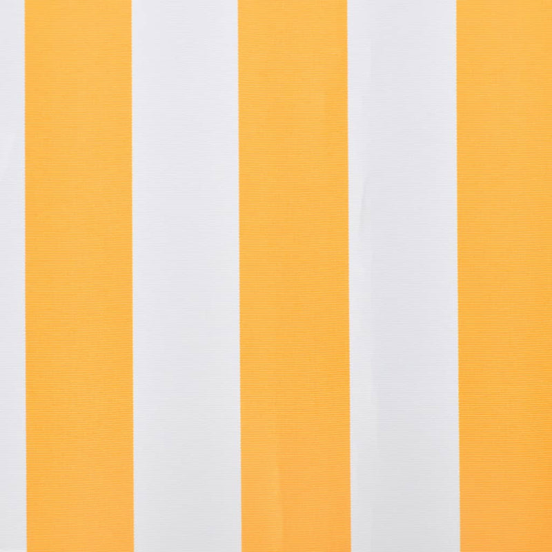 Load image into Gallery viewer, Vidaxl luifeldoek 350x250 cm canvas oranje en wit