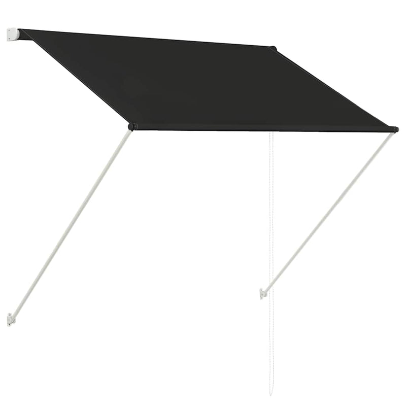 Load image into Gallery viewer, Vidaxl luifel uittrekbaar 150x150 cm antraciet