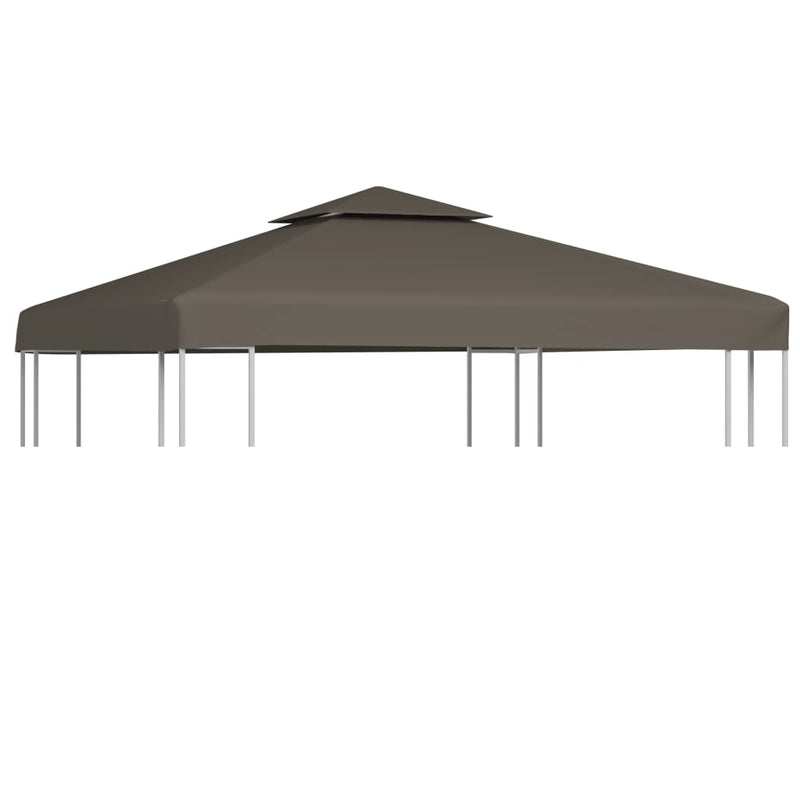 Load image into Gallery viewer, Vidaxl prieeldak 2-laags 310 g m² 3x3m taupe