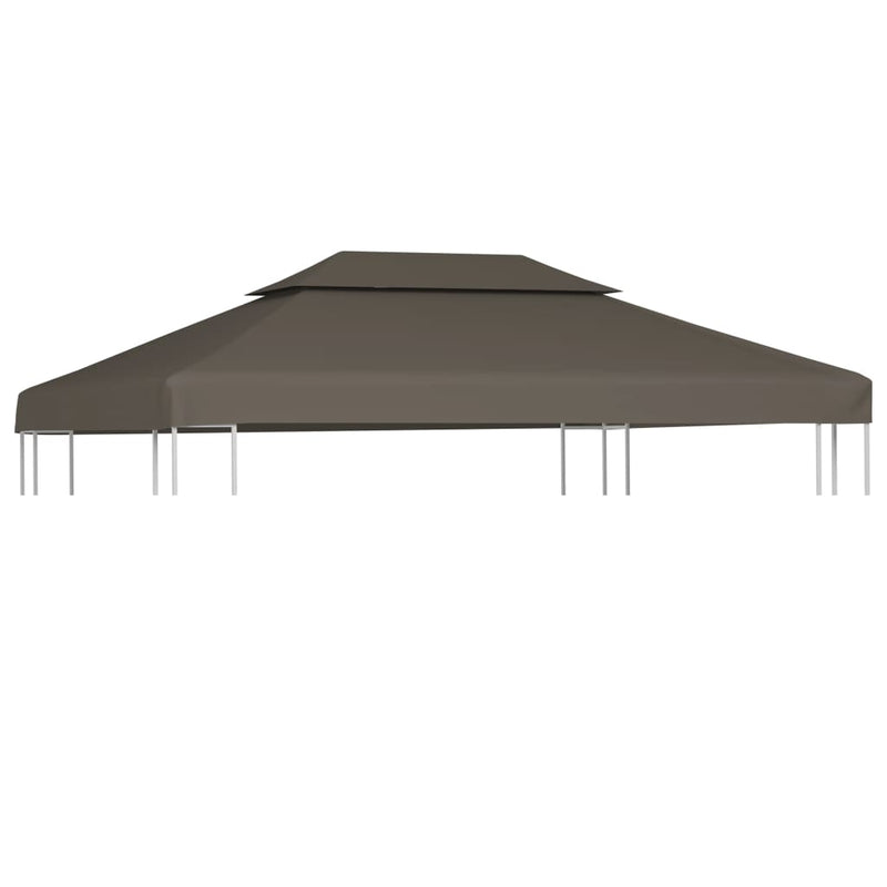 Load image into Gallery viewer, Vidaxl prieeldak 2-laags 4x3m 310 g m² taupe