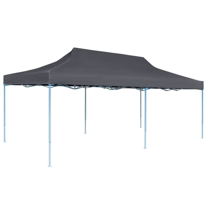 Load image into Gallery viewer, VidaXL Partytent pop-up inklapbaar met zijwanden 3x6 m antraciet