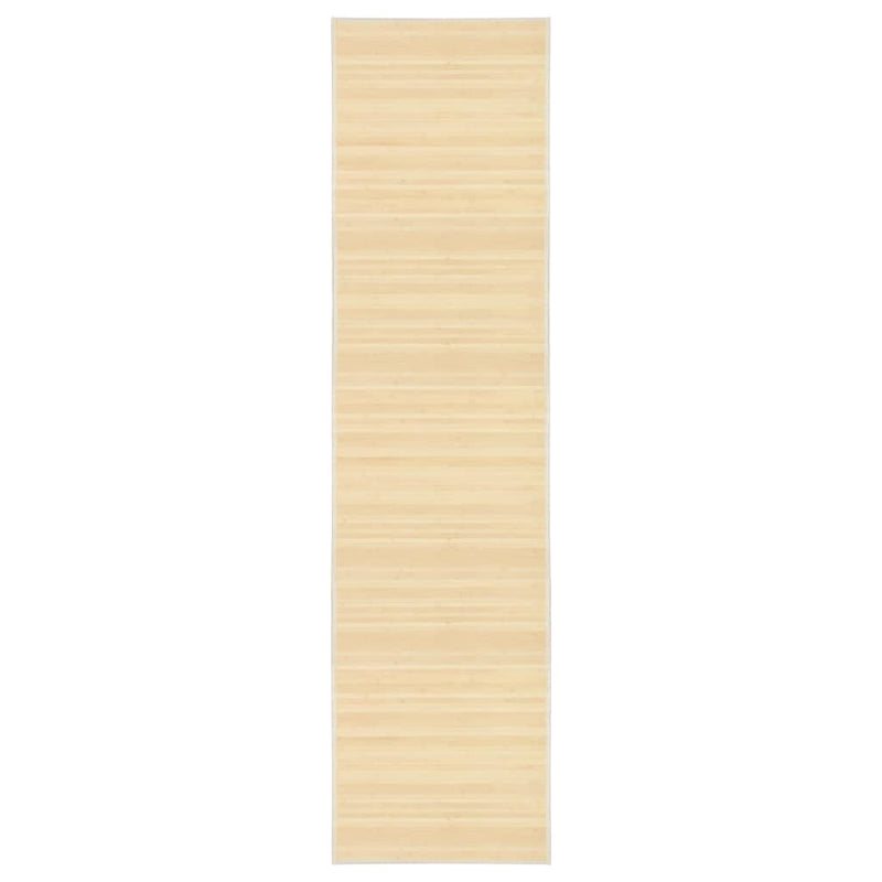 Load image into Gallery viewer, Vidaxl tapijt 80x300 cm bamboe naturel