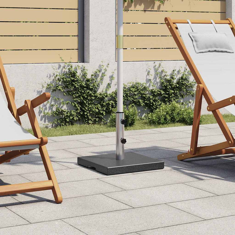 Load image into Gallery viewer, Vidaxl parasolvoet vierkant 20 kg graniet zwart