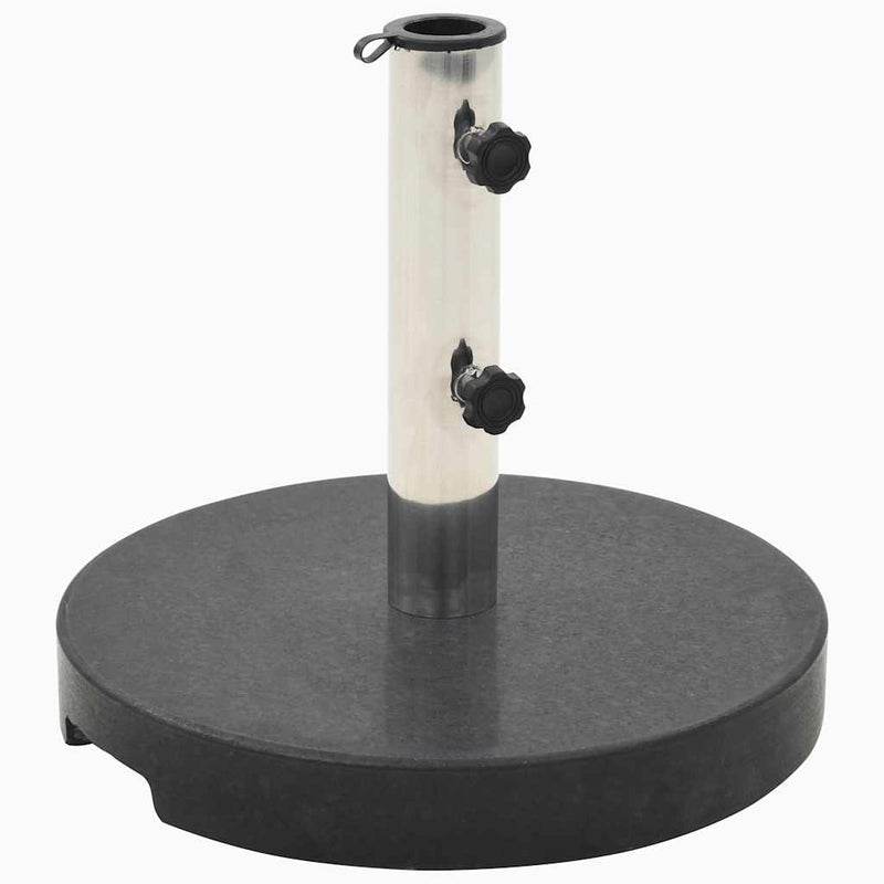 ギャラリービューアに画像をロードする, Vidaxl parasolvoet rond 20 kg graniet zwart