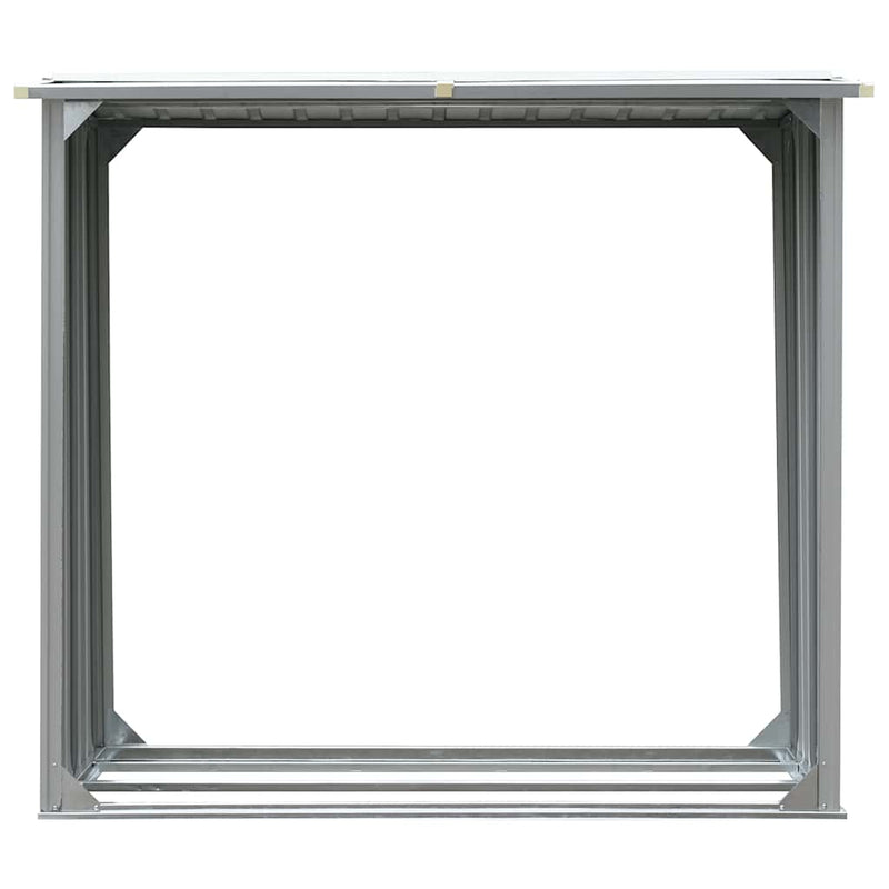 Load image into Gallery viewer, Vidaxl haardhoutschuur 172x91x154 cm gegalvaniseerd staal grijs