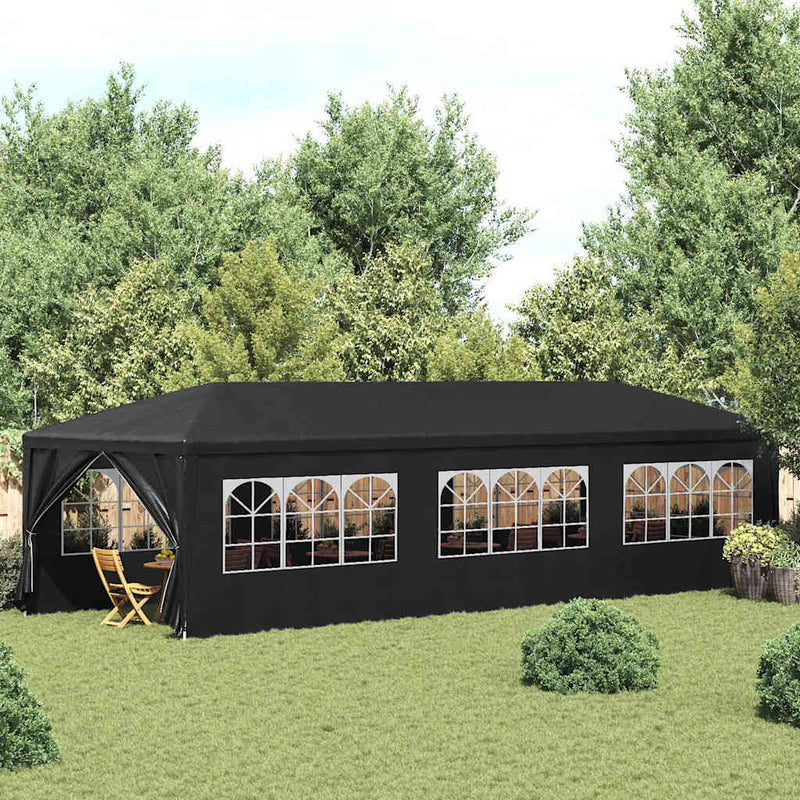 Load image into Gallery viewer, Vidaxl partytent 3x9 m antraciet