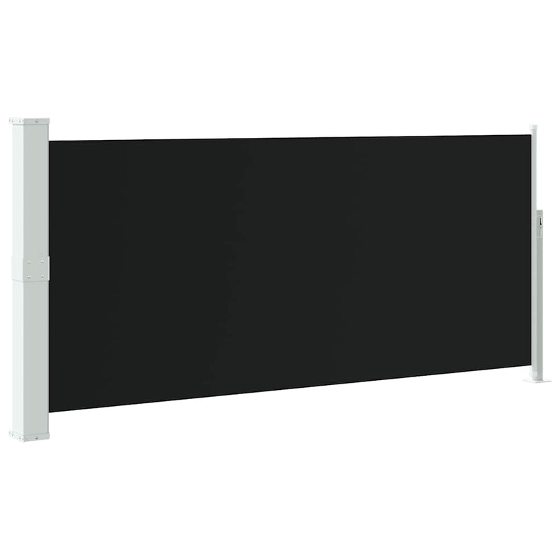 Load image into Gallery viewer, Vidaxl windscherm uittrekbaar 140x300 cm zwart