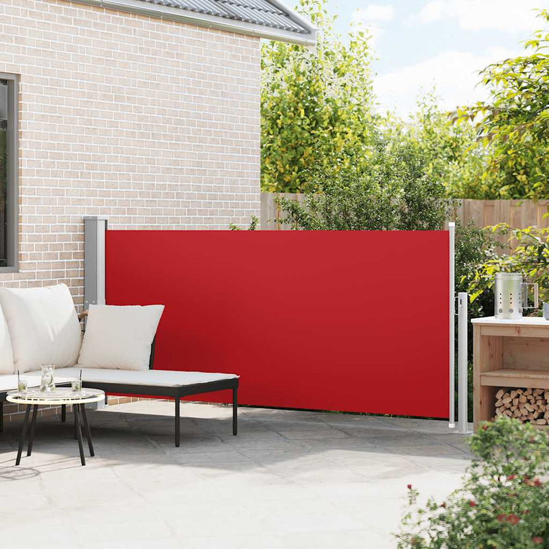 Load image into Gallery viewer, Vidaxl windscherm uittrekbaar 140x300 cm rood