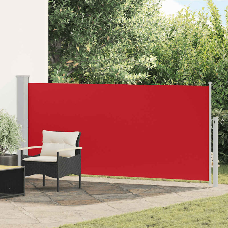 Load image into Gallery viewer, Vidaxl windscherm uittrekbaar 140x300 cm rood