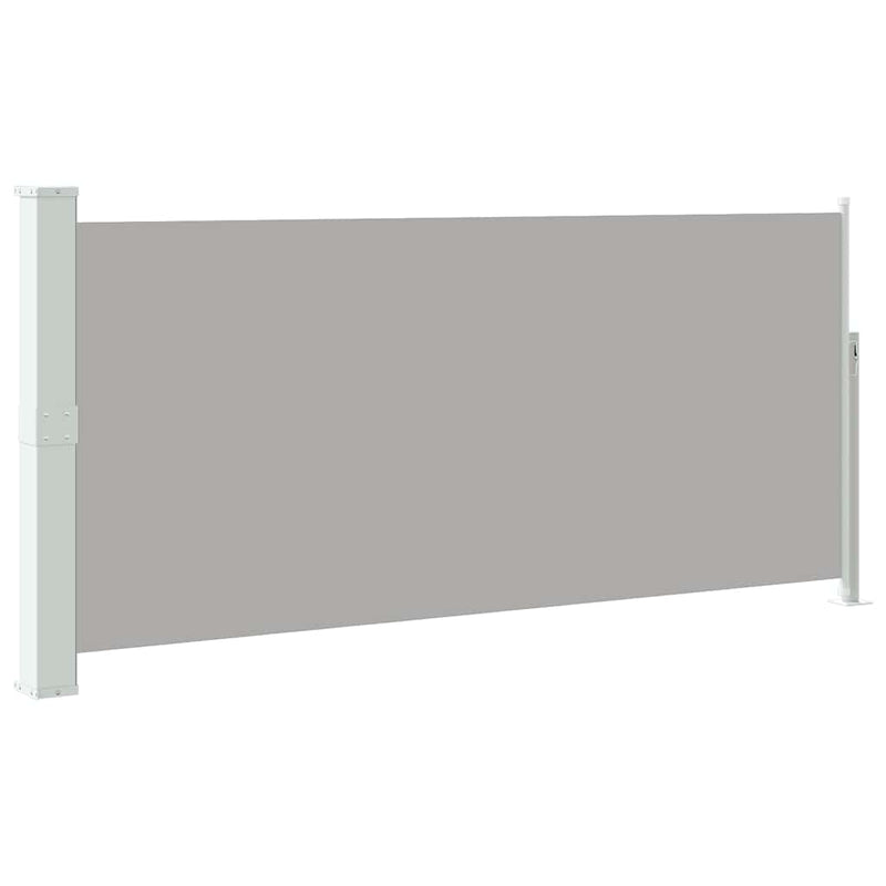 Load image into Gallery viewer, Vidaxl windscherm uittrekbaar 140x300 cm grijs