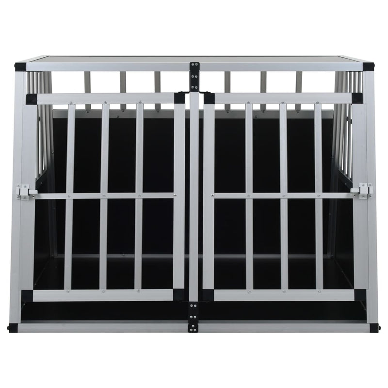 Load image into Gallery viewer, Vidaxl hondenbench met dubbele deur 94x88x69 cm