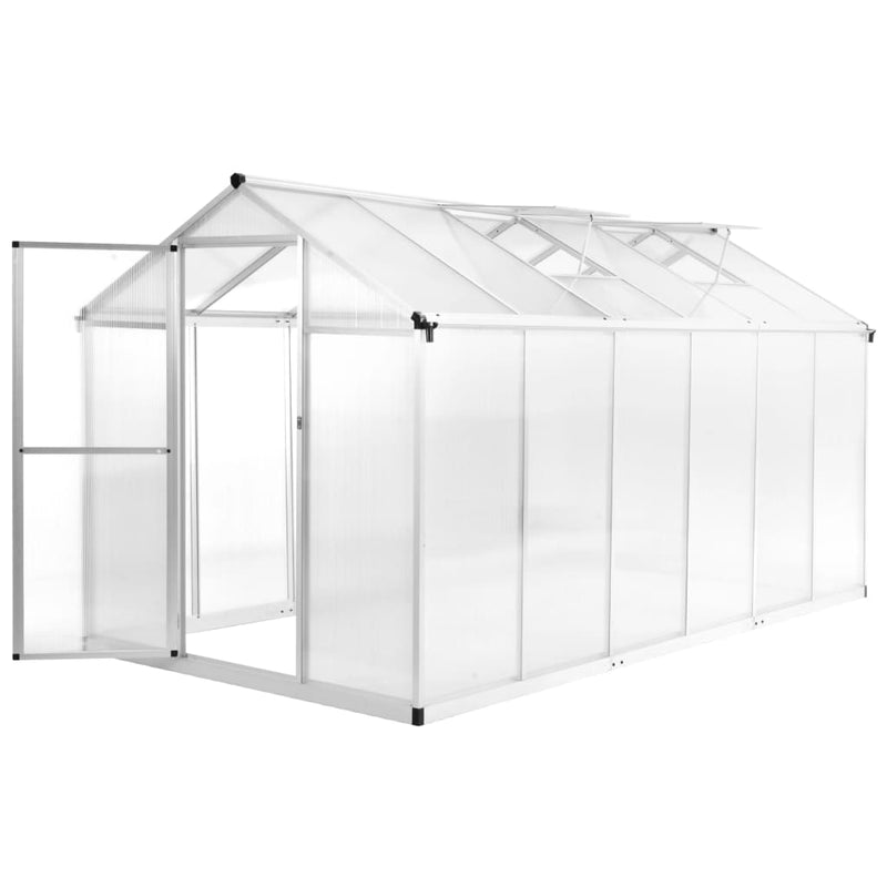 Load image into Gallery viewer, VidaXL Tuinkas 13,41 m³ 362x190x195 cm aluminium