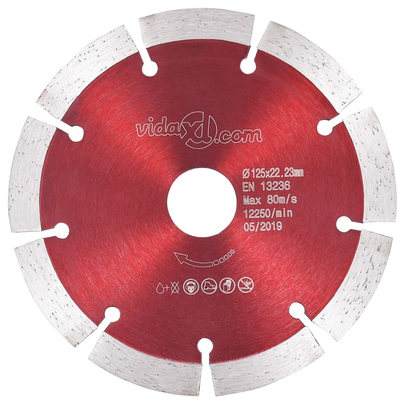 Load image into Gallery viewer, VidaXL Diamantzaagbladen 2 st 125 mm staal
