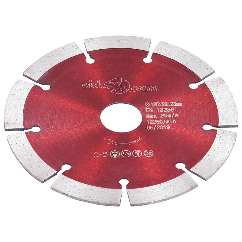 Load image into Gallery viewer, VidaXL Diamantzaagbladen 2 st 125 mm staal