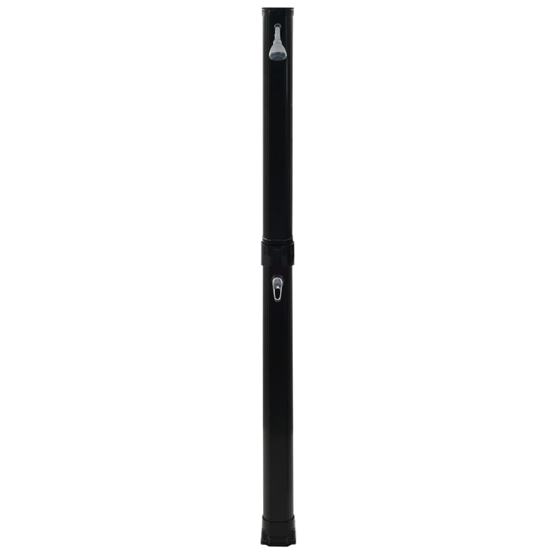 Load image into Gallery viewer, Vidaxl solardouche inklapbaar 23 l 214 cm zwart