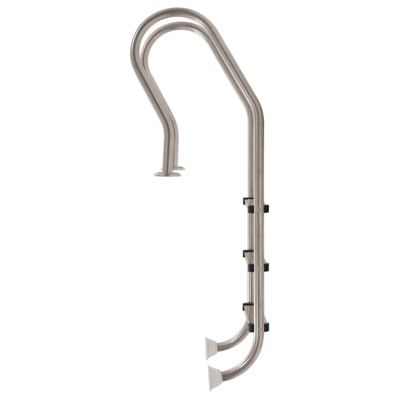 ギャラリービューアに画像をロードする, VidaXL Zwembadladder met 3 sporten 120 cm roestvrij staal 304