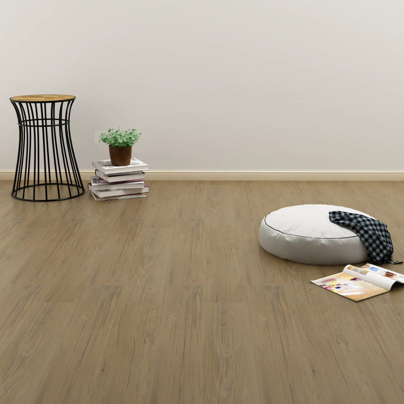 Load image into Gallery viewer, Vidaxl vloerplanken zelfklevend 4,46 m² 3 mm pvc natuurlijk bruin