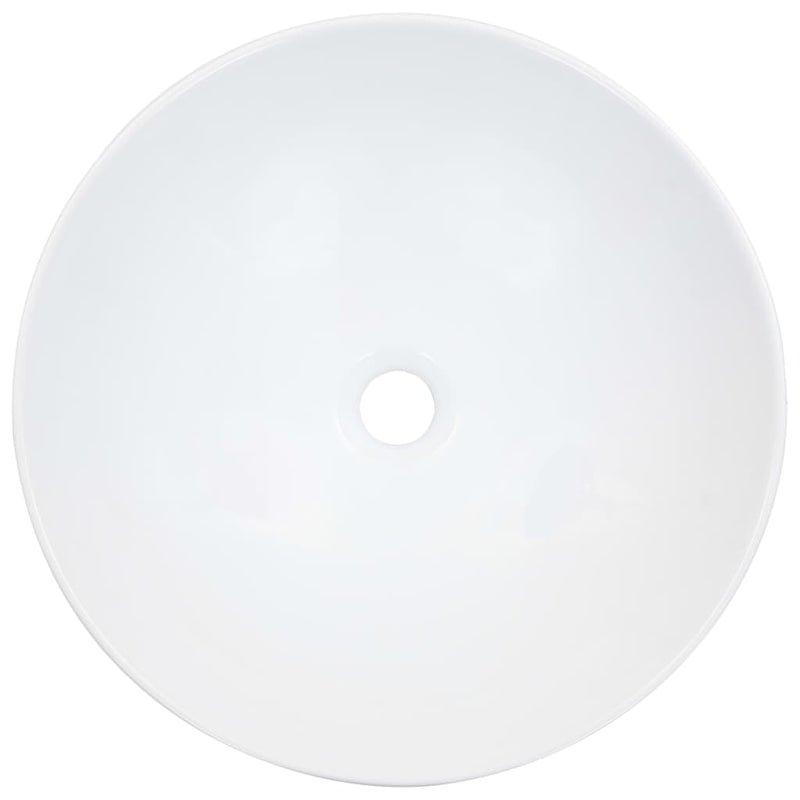 Load image into Gallery viewer, Vidaxl wastafel 41x12,5 cm keramiek wit